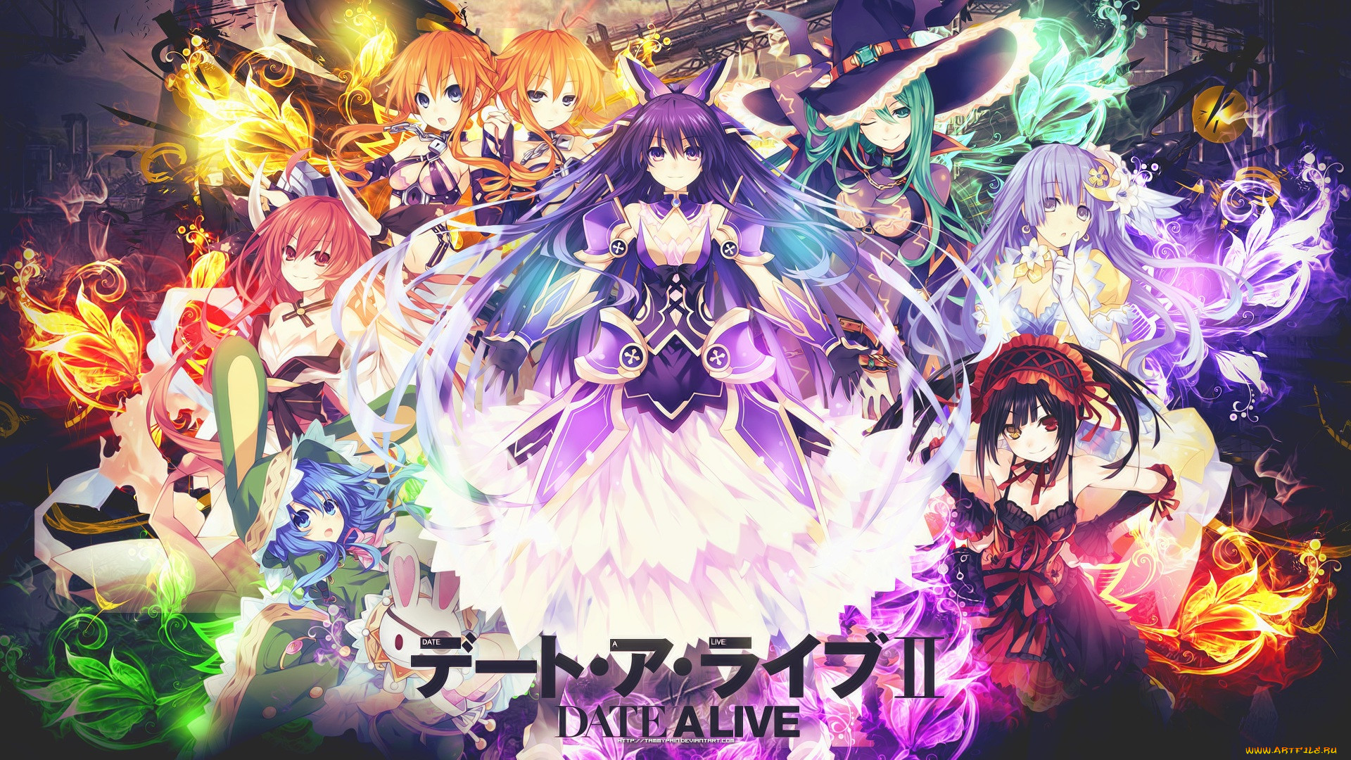 Обои Аниме Date a Live, обои для рабочего стола, фотографии аниме, date a  live, девушки Обои для рабочего стола, скачать обои картинки заставки на  рабочий стол.